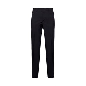 Prada Abbigliamento Men Black Wool Blend Tailored Trousers